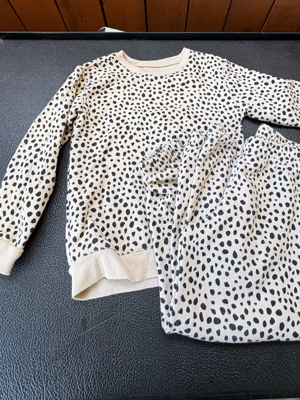 Garanimals girls animal print sweatshirt set